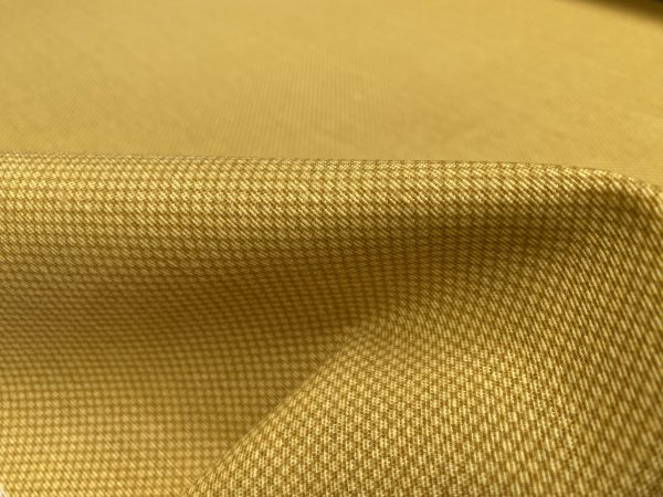 Honeycomb PLAIN Fabric Furnishing Curtain Upholstery Dressmaking Material 110" or 280cm EXTRA Wide - Mustard - Image 3