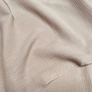 100% Cotton Gauze MUSLIN Fabric Voile Curtains Fine Cheese Cloth Unbleached  Undyed 290cm Extra Wide Roll Ecru Cream 