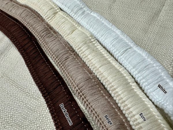 Cotton Brush Fringe - 30mm Wide Tassels Textile Cut Pillow Trimming Piping Cushion Trim Curtains Home Decor - ANY LENGTH - Ecru #0 - Image 2