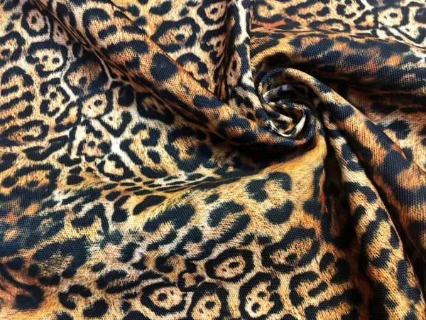 Upholstery Leopard Animal Digital Print Fabric Home Decor Panther Cushion Material - 144cm or 56" Wide Canvas - Image 8