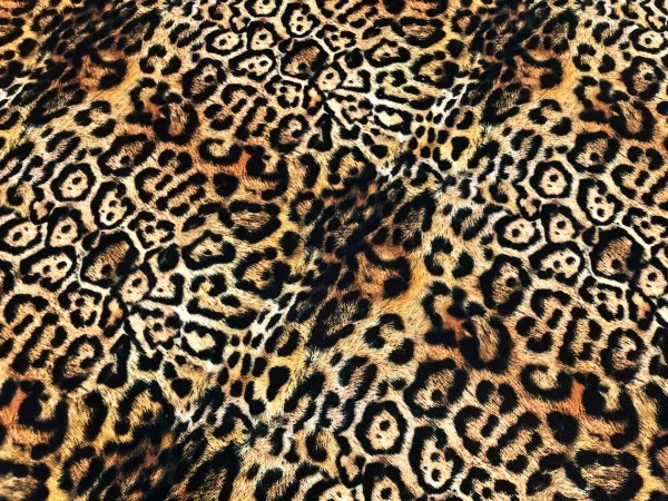 Upholstery Leopard Animal Digital Print Fabric Home Decor Panther Cushion Material - 144cm or 56" Wide Canvas - Image 4