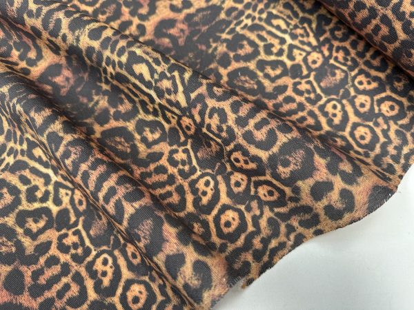 New Leopard Print Fabric Material - Animal Canvas for Home Decor, Curtains, Upholstery - 55" or 140cm Wide - Image 6