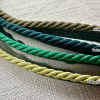 Khaki Green Flanged Piping Cord Twisted Rope Trim Home Decor – Pillow Cushion Curtains Edge Trimming Upholstery – 7mm Wide – ANY LENGTH - Image 2