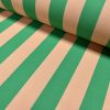 Green & Peach Stripes Digital Print Fabric Furnishing Home Decor Joy Curtain Upholstery Cushion Dressmaking Material 55" or 140cm Wide - Image 8