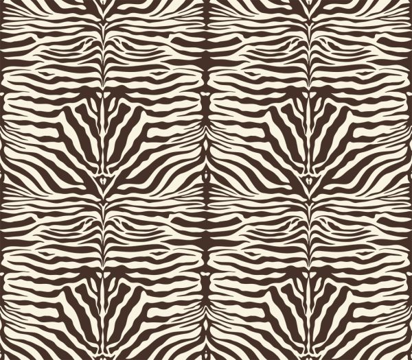 Zebra Spine Print Fabric Animal Stripes Black Red Brown Cotton Furnishing Curtain Upholstery Home Decor Material - 55"/140cm Wide - Image 11