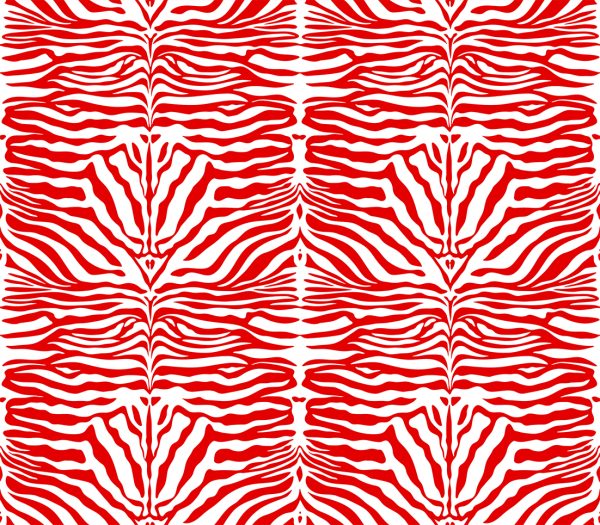 Zebra Spine Print Fabric Animal Stripes Black Red Brown Cotton Furnishing Curtain Upholstery Home Decor Material - 55"/140cm Wide - Image 6