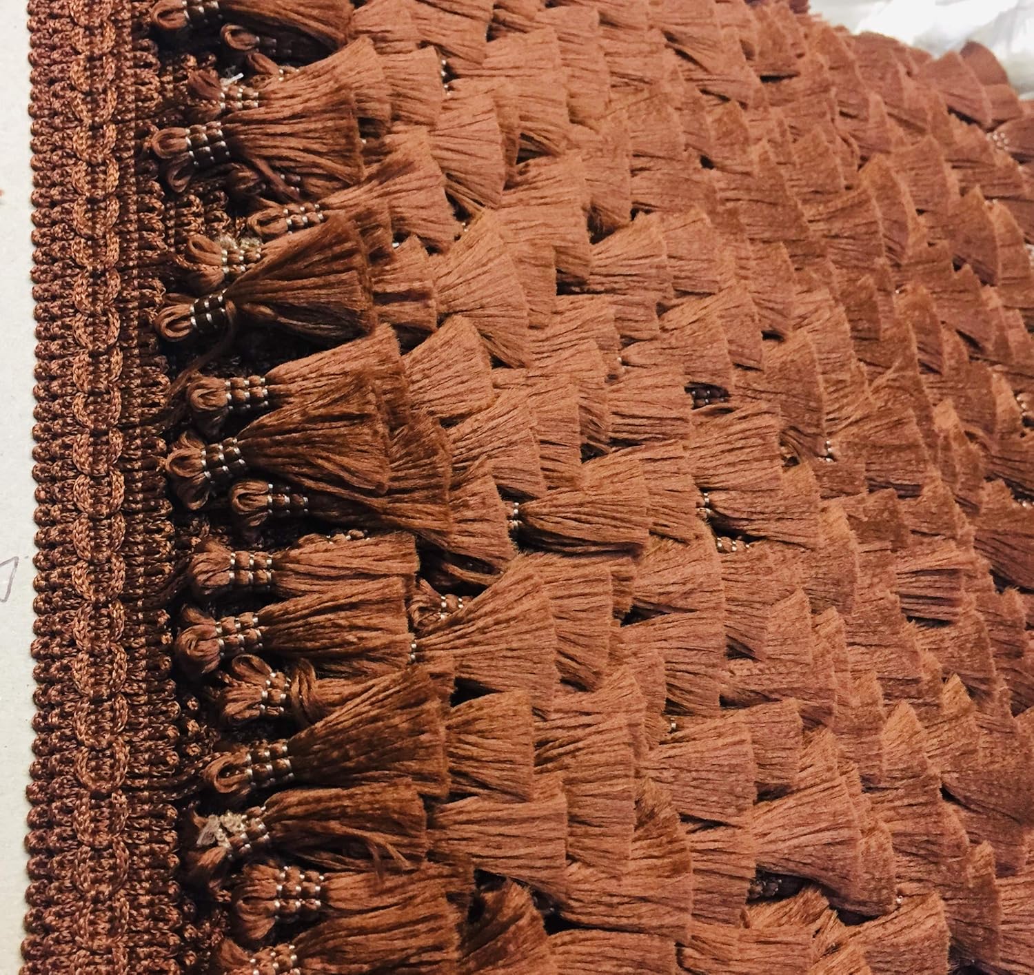fringe tassels light brown 1