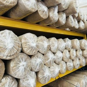 Builders Hessian Roll – Heavy Duty Jute Burlap Fabric for Frost Protection, Masonry & Landscaping – 100cm / 39" Wide – 50m Roll