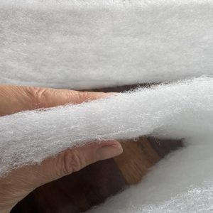 Fire Retardant Polyester Wadding Batting – 60" Wide Padding for Quilting Upholstery Crafts – 6oz – Soft & Durable