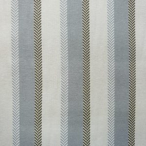 Chevron Stripes Fabric Herringbone Cream Stripe Design for Home Decor Upholstery Curtains Cushions Table Runners – 110" or 280cm EXTRA Wide - Grey