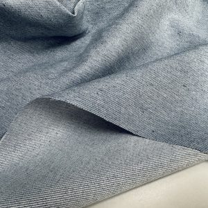 Plain Light Blue Denim Fabric Home Decor Upholstery Curtains Cushion Clothing Material - 140cm or 55" Wide