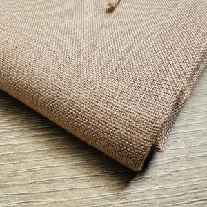 Pure Plain Soft Linen Fabric Material - 100% Linen for Home Decor Curtains Clothes - 140cm wide - Beige