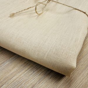Pure Plain Soft Linen Fabric Material - 100% Linen for Home Decor Curtains Clothes - 140cm wide - Ecru