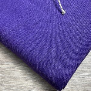 Pure Plain Soft Linen Fabric Material - 100% Linen for Home Decor Curtains Clothes - 140cm wide - Violet