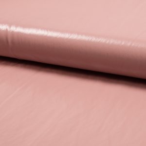 Blush Pink Imitation Leather Viscose Fabric PU Leatherette Soft Faux Material Clothes Upholstery Decor - 146cm or 57" Wide