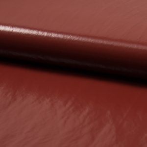 Brown Imitation Leather Viscose Fabric PU Leatherette Soft Faux Material Clothes Upholstery Decor - 146cm or 57" Wide